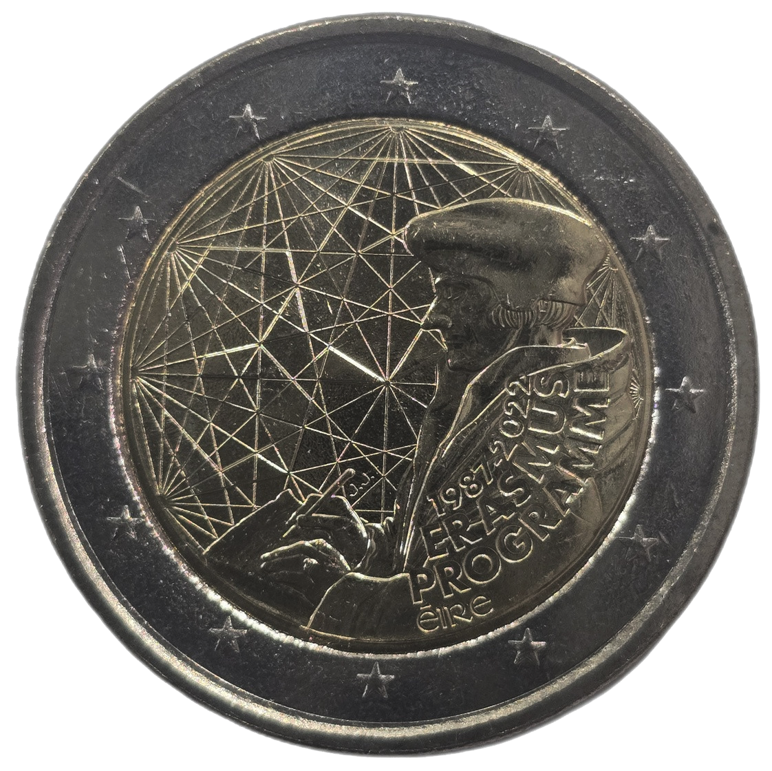 2 euros conmemorativa 35º Aniversario del Programa Erasmus